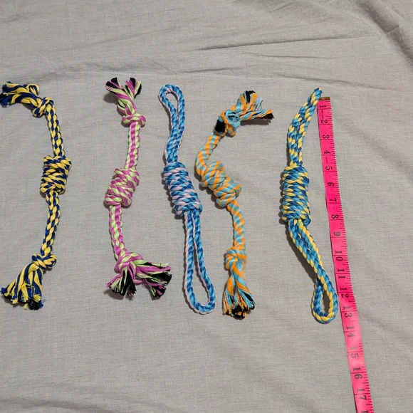 Vibrant Rope Dog Toy Collection - Picture 2 of 4
